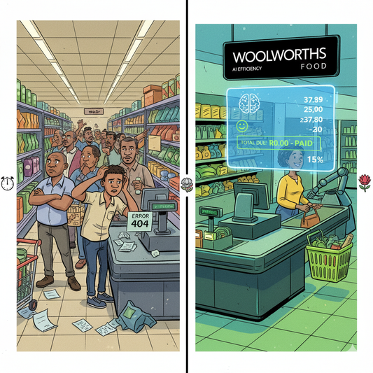 Why Woolworths Cashiers Make Pick n Pay Look Like They're Still Using an Abacus: How AI Could Actually Save South African Service (No, Really)
