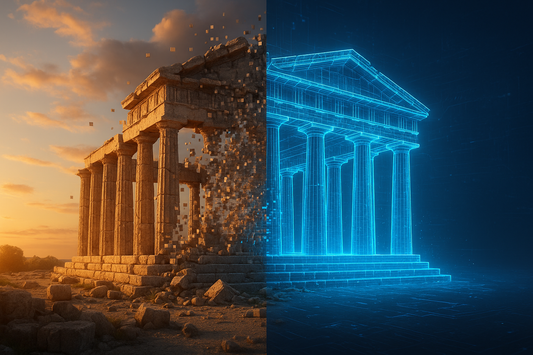 When Drones Descend, Bombs Fall and Temples Burn: How AI is Saving Humanity's Heritage